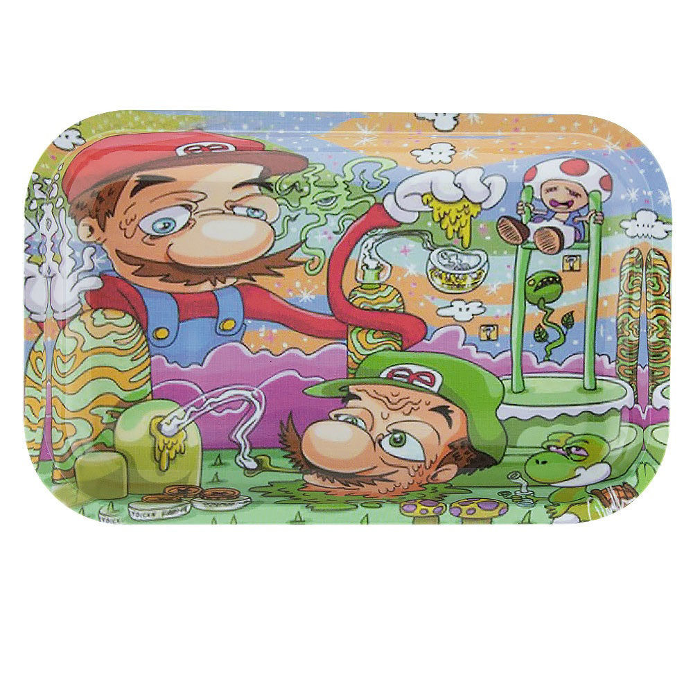 Trippy TV – Cartoon Metal Rolling Trays | Smoking Outlet