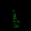Art Glow – 6" Showerhead Mini Dab Rig