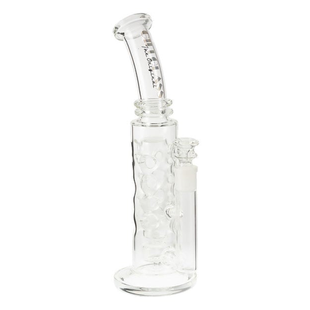 Gili Glass – 12" Stacked Swiss Perc Glass Bong