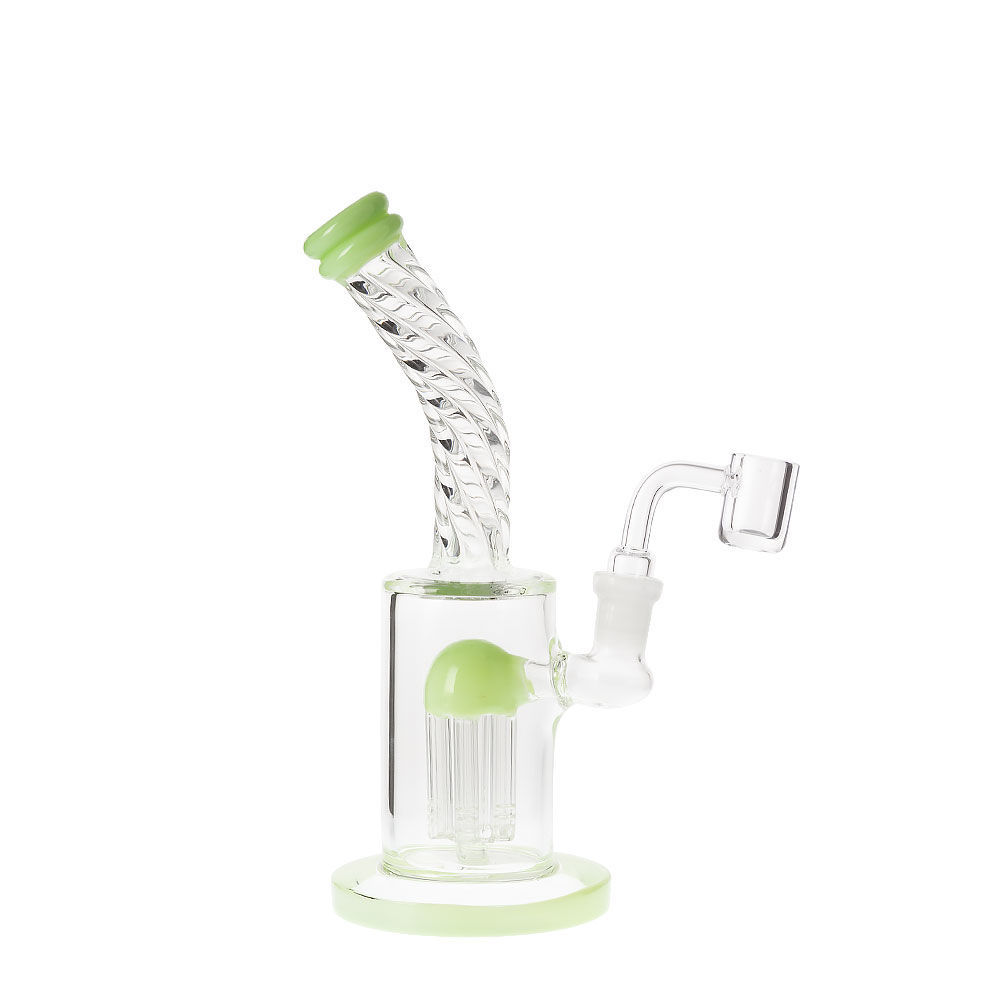 Twisted Tree 8" Glass Dab Rig Smoking Outlet