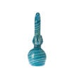 Blue Beauty – 8" Glass Bubbler Pipe