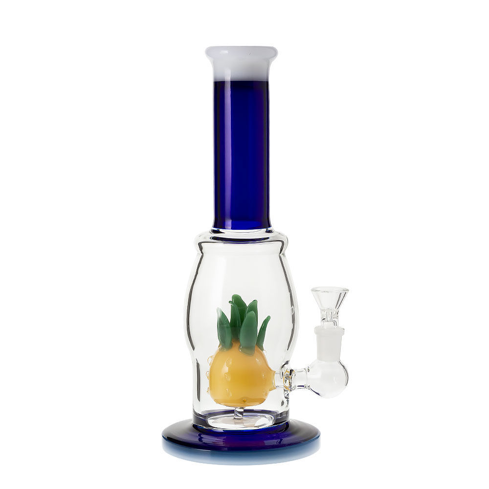 Pineapple Jar 10" Glass Percolator Bong Smoking Outlet