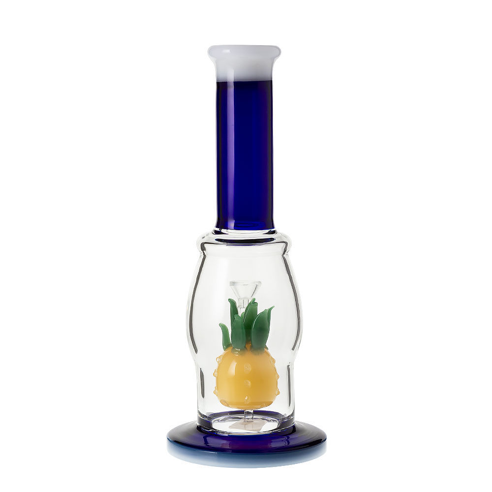 Pineapple Jar 10" Glass Percolator Bong Smoking Outlet