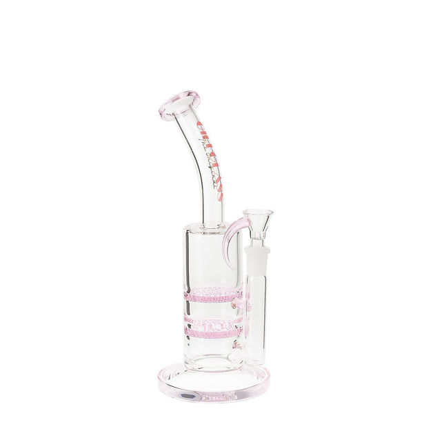 Gili Glass – 9" Double Honeycomb Perc Bong