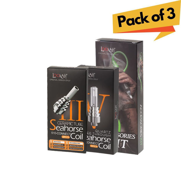 Lookah Seahorse Pro – Tube Coils & Accessories 3-Pack	