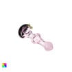 Pastel Puffs – 4.5" Glass Spoon Pipe