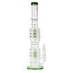 HB King – XL Double Jellyfish 21" Thick Glass Bong