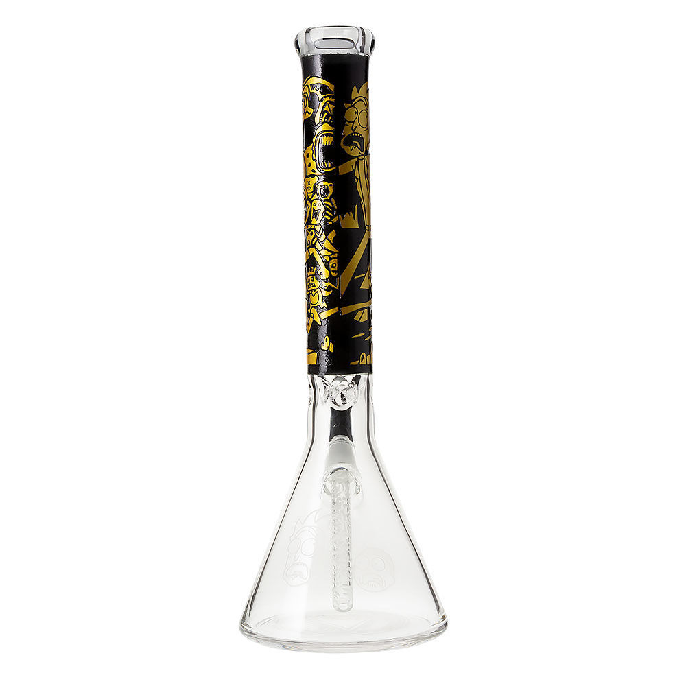 Illuminati Glass 18" Cartoon Fancy Beaker Bong Smoking Outlet