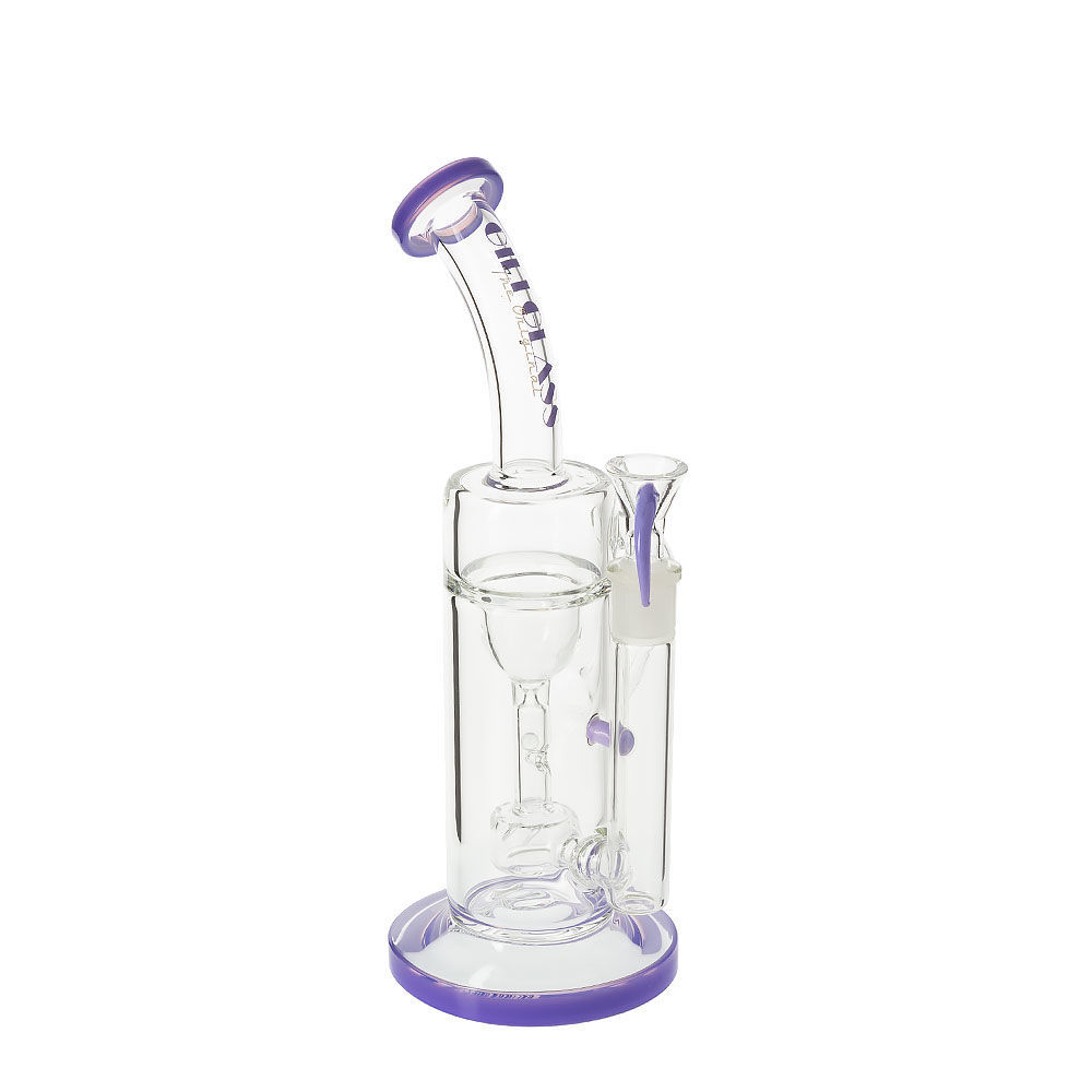 Gili Glass – Purple Clouds 6 Tree Perc Mini Bong