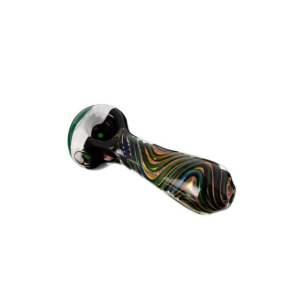 Time Warp – 4.5" Thick Glass Spoon Pipe
