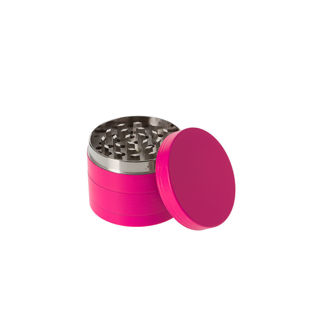 Bright FullColor 4Piece Herb Grinder Smoking Outlet