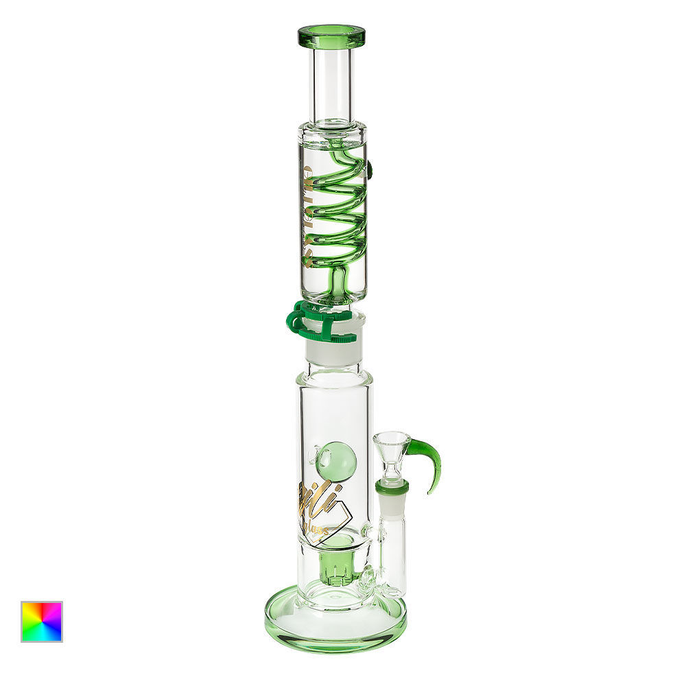 Gili Glass Cold Helix 155 Glass Glycerin Bong Smoking Outlet 3866