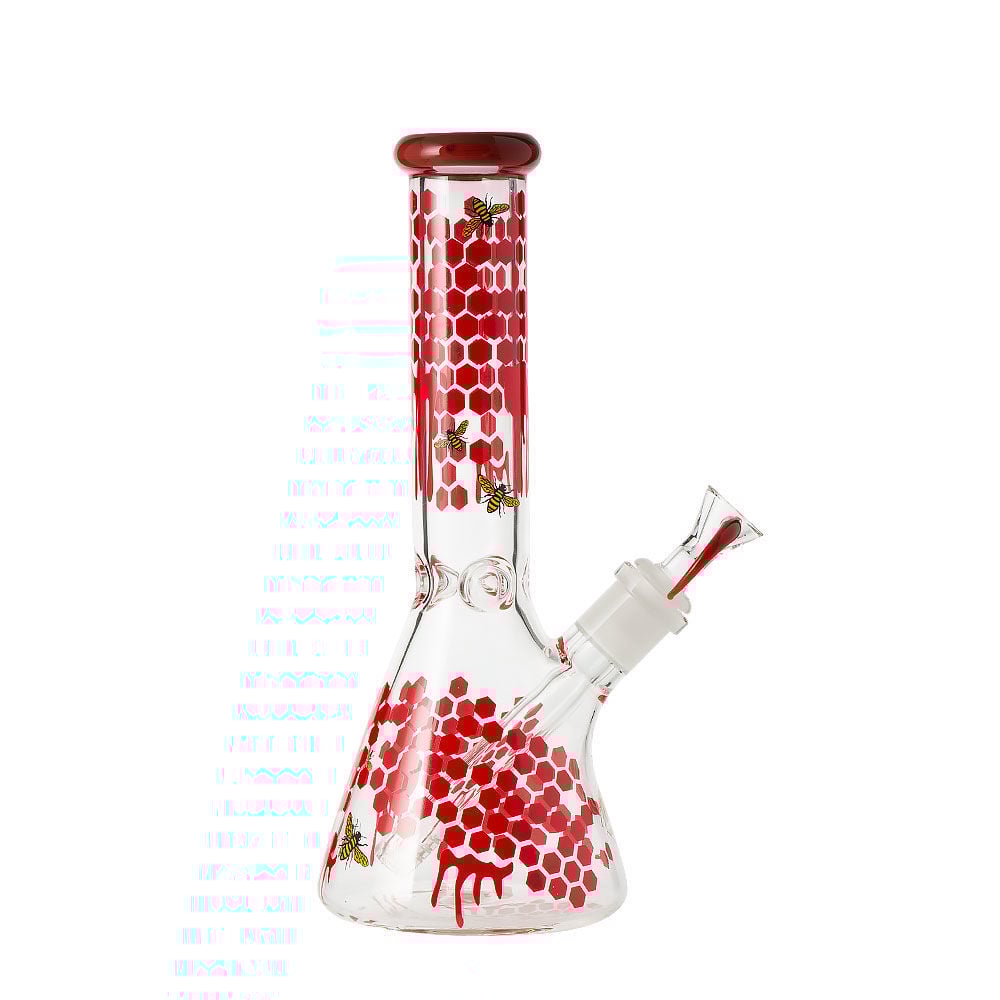 Gili Glass Honey Drip 10" Glass Beaker Bong Smoking Outlet
