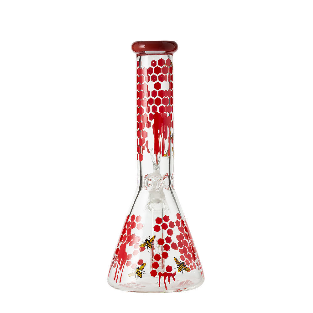 Gili Glass Honey Drip 10" Glass Beaker Bong Smoking Outlet