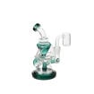 Cold Fusion – 5.25" Mini Glass Recycler Dab Rig