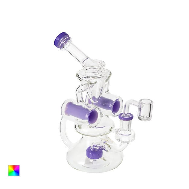 Gili Glass – Terp Temple 8" Recycler Dab Rig