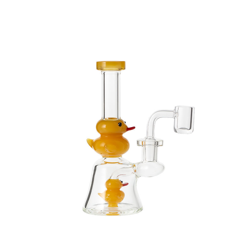 Dabbing Duck 6" Glass Percolator Dab Rig Smoking Outlet