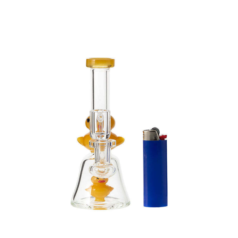 Dabbing Duck 6" Glass Percolator Dab Rig Smoking Outlet