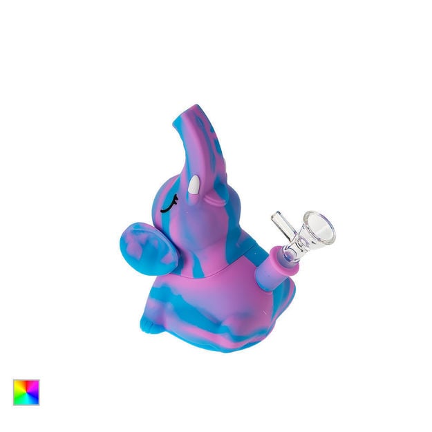 Zen Elephant – 6" Silicone Water Pipe