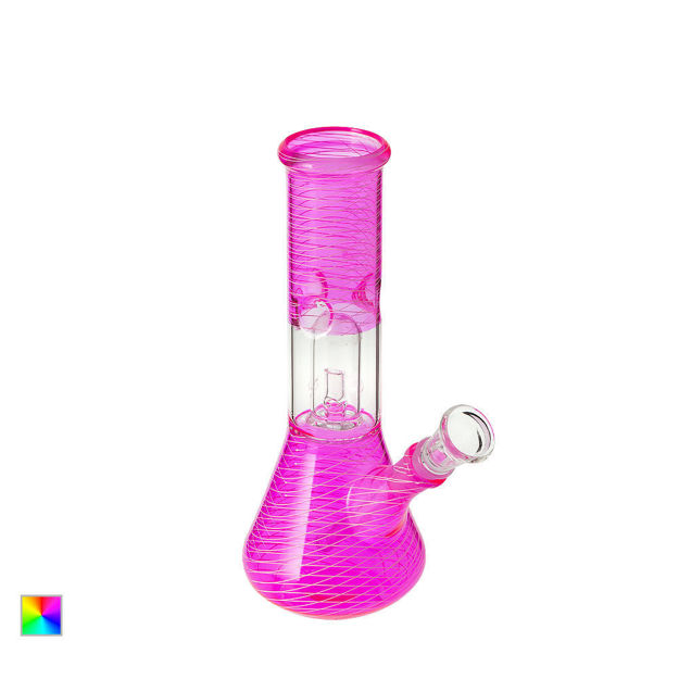 Lightshow – Mini Double-Chamber Beaker Bong