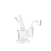 Clear Mini – 4.75" Glass Showerhead Dab Rig