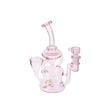 Gili Glass – Double-Funnel 8" Recycler Bong