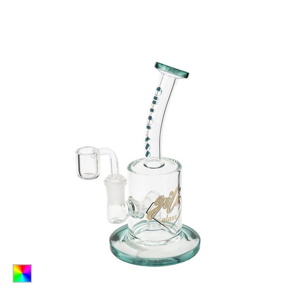 Gili Glass – Bent Neck 7" Glass Dab Rig