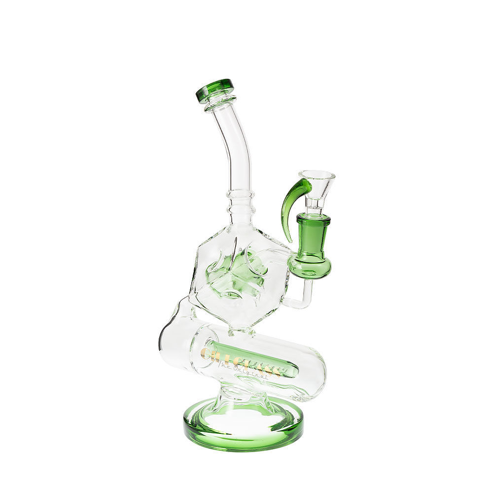 Gili Glass Inception Cube 10" Swiss Perc Bong Smoking Outlet