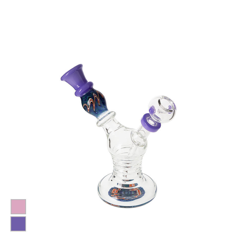 Knuckle Grip – 5.5 Glass Bubbler Pipe