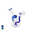 Gili Glass – Distillation 7" Showerhead Recycler Dab Rig
