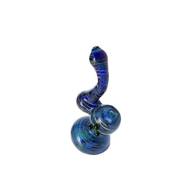 Blue Dream – 6" Glass Bubbler Pipe