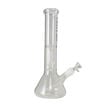 Gili Glass – 11.5" Clear Double-Chamber Beaker Bong