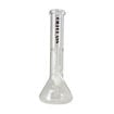 Gili Glass – 11.5" Clear Double-Chamber Beaker Bong