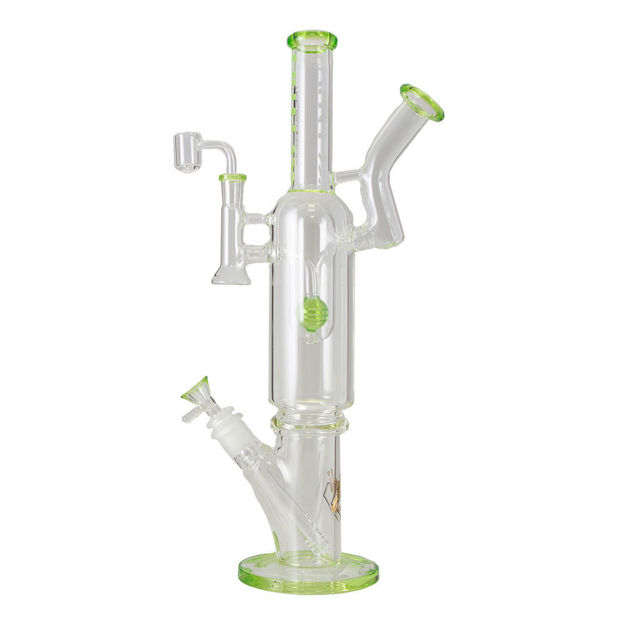 Gili Glass – 2-in-1 Tall Bong & Dab Rig Hybrid