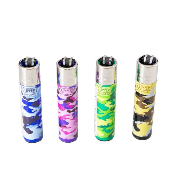 CLIPPER – Camouflage Butane Lighters