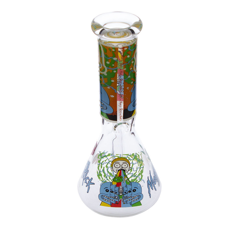 Cartoon Character 8" Glass Beaker Bong Smoking Outlet
