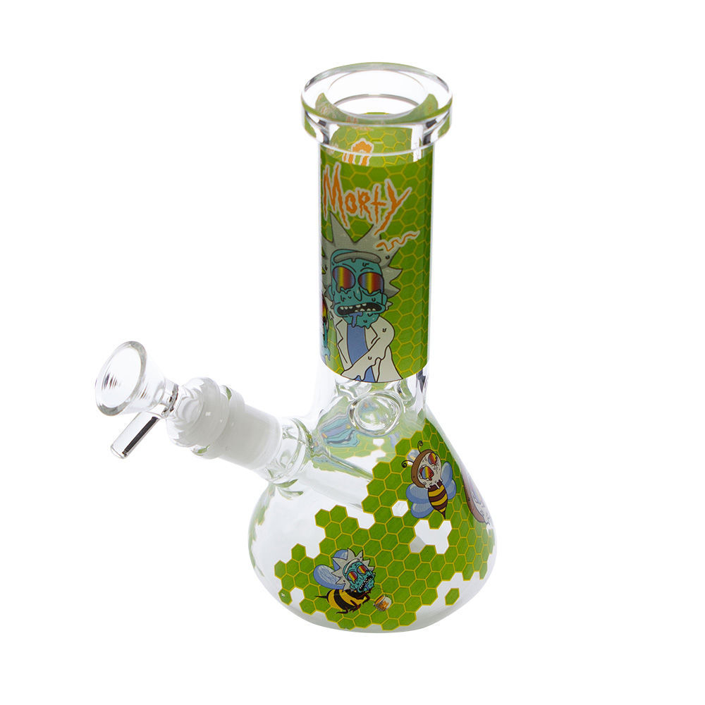 Cartoon Character 8" Glass Beaker Bong Smoking Outlet