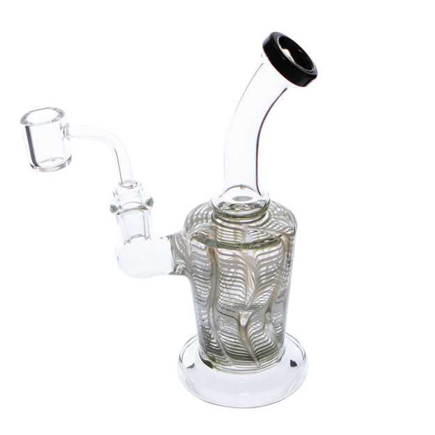 Gentle Waves – 7.5" Glass Dab Rig