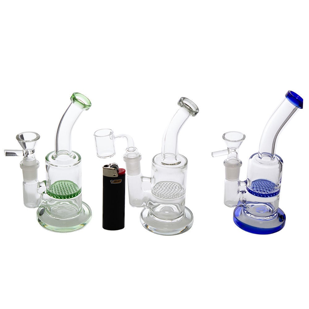 Classic House 6" Percolator Glass Hybrid Smoking Outlet