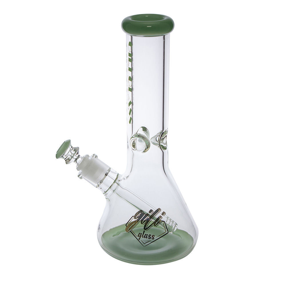 Gili Glass 11 Classic 9mm Thick Glass Beaker Bong Smoking Outlet