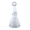 Clear & Clear – 6" Double Shower Head Hybrid Bong