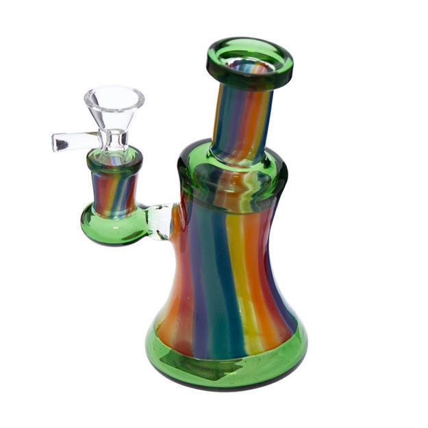 Simple Rainbow – 6" Rainbow Beaker Bong