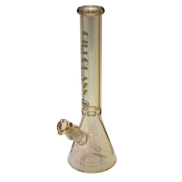 Gili Glass – 16" Iridescent 7mm Beaker Bong