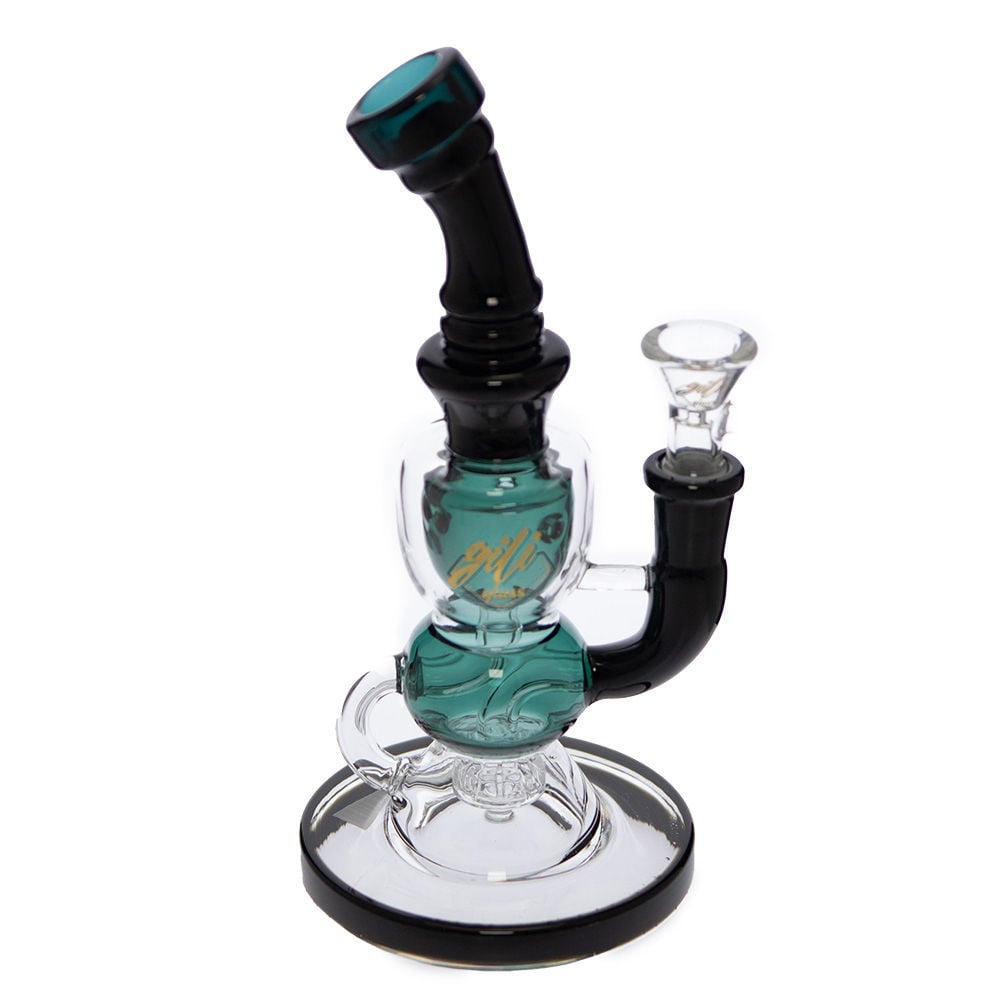 Gili Glass –Two Tone Double Chamber Bong | Smoking Outlet