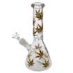 Gili Glass – 10" Grow Leaf Glass Beaker Bong