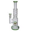 Gili Glass - 14" Donut Perc Straight Bong