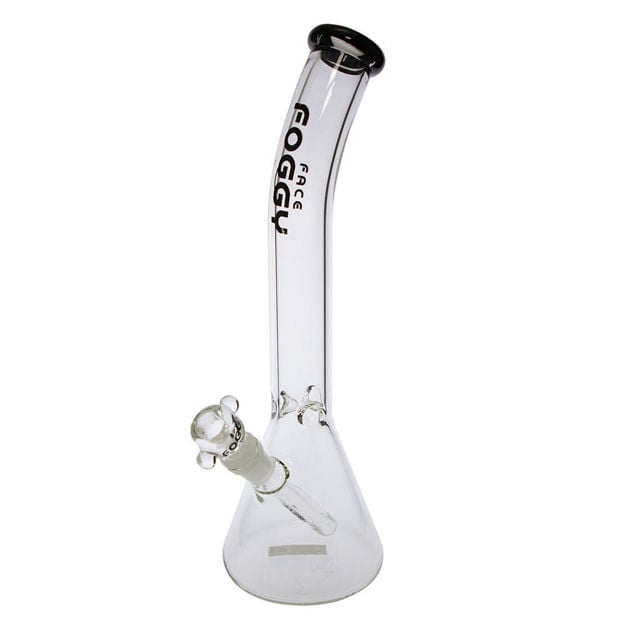 Foggy Face –  14" Beaker Bong