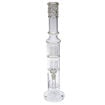 Foggy – 19.5" Double Tree Percolator Beaker Bong