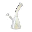 Picture of Foggy Glass – Glossy Glow 9.75" Bent neck Glass Beaker Bong