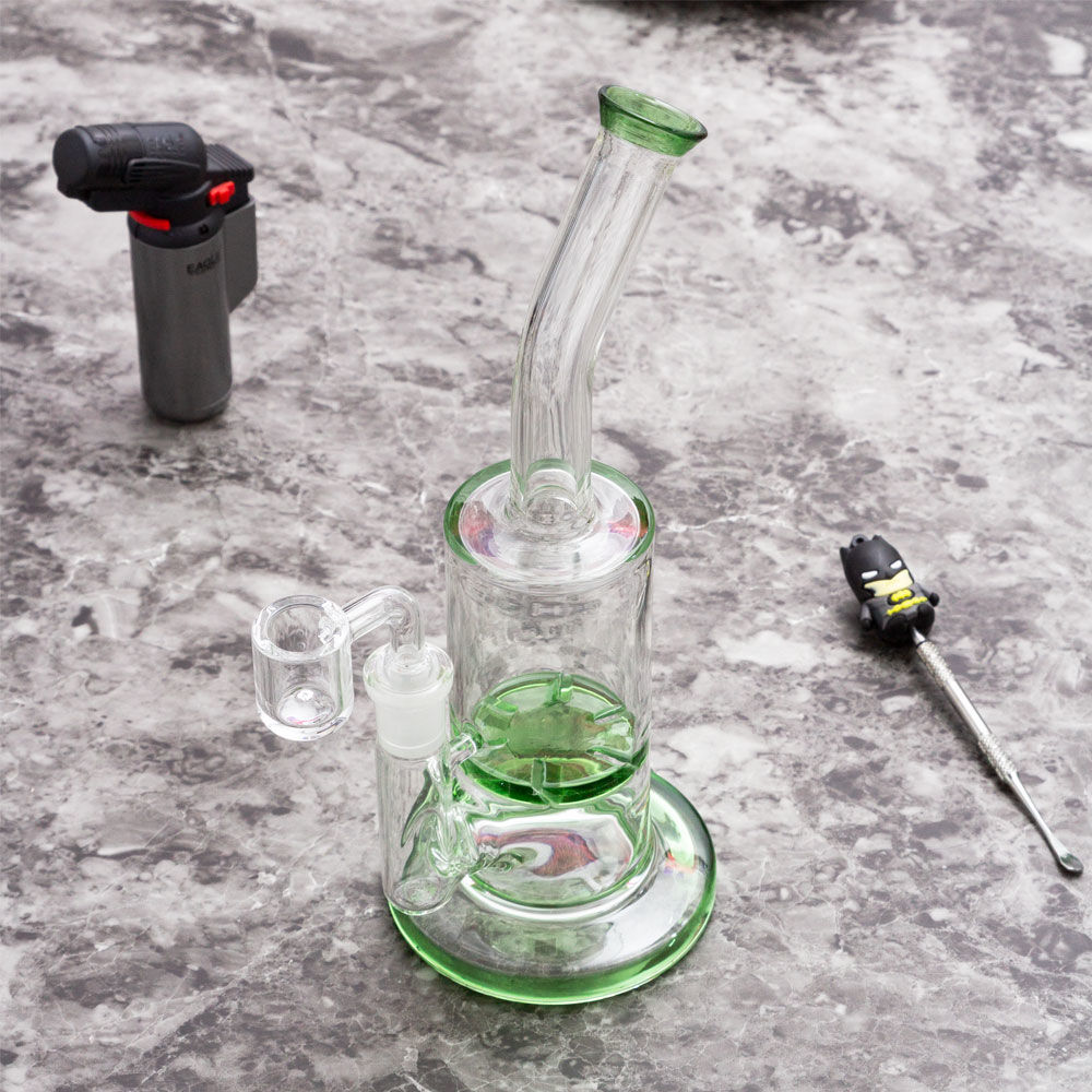 green turbine perc banger hanger